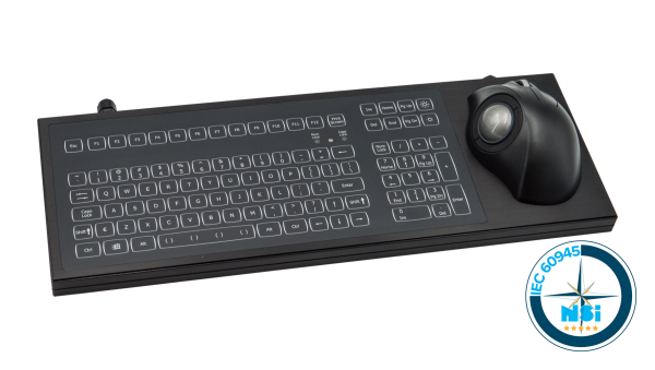 Clavier KSGE103 désormais certifié IEC 60945