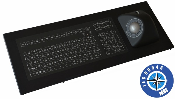 panel mount marine keyboard